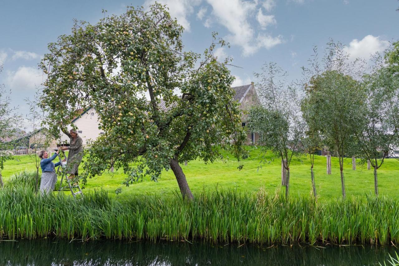 Vrijstaand Huisje, Dichtbij Kinderdijk Oud-Alblas Exterior photo